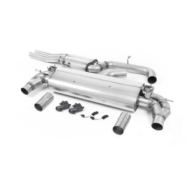 Milltek SSXAU738 Cat-Back ECA Exhaust for Audi RS3 Saloon 8V 400PS MQB
