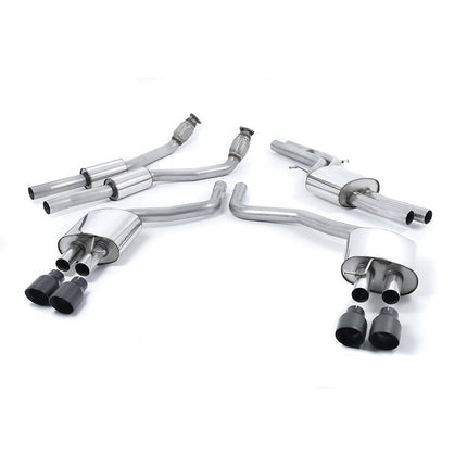 Milltek SSXAU560 Quad Cat-Back Exhaust for Audi S6 and S7 C7