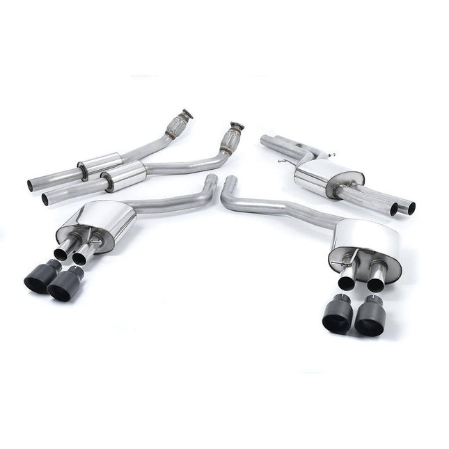 Milltek SSXAU560 Quad Cat-Back Exhaust for Audi S6 and S7 C7