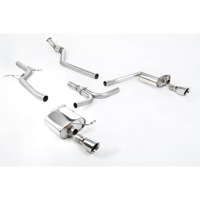 Milltek SSXAU626 Cat-Back Exhaust for Audi A4 2.0 TFSI B8