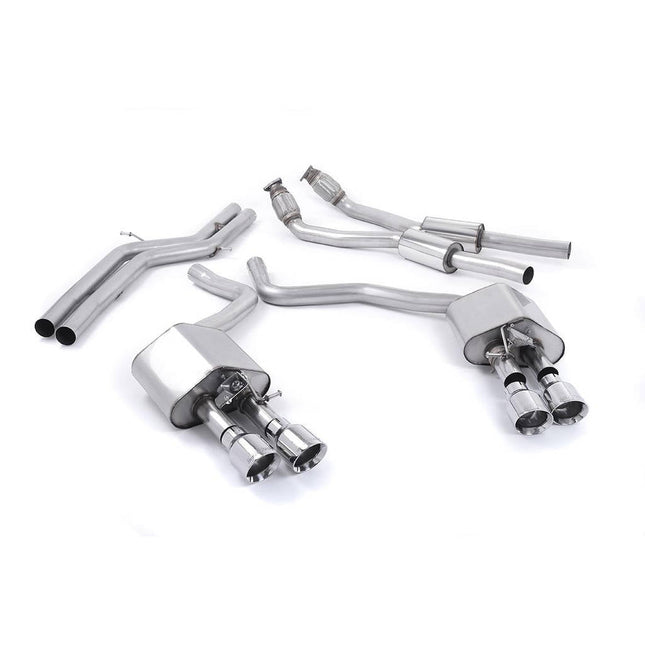 Milltek SSXAU443 Cat-Back Exhaust for Audi S6 and S7 C7
