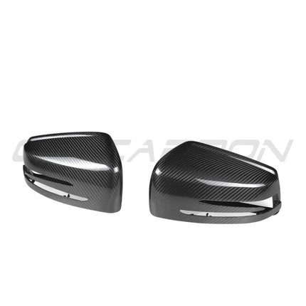 Mercedes G Class W463 carbon fibre mirror fitted