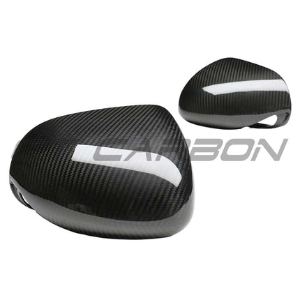 McLaren carbon fibre mirror fitted on car
