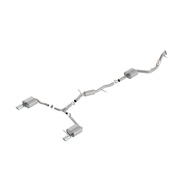 Borla 140761 Cat-Back Exhaust System for Audi A4 Quattro B8 2.0T (2009-2016)