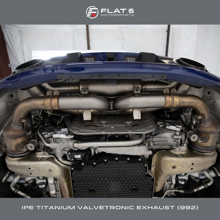 iPE Valvetronic Cat-Back Exhaust for Porsche 911 Carrera /S/4/4S 992.1 2020-2024