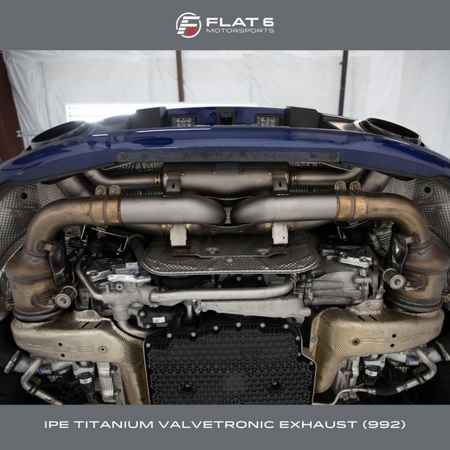 iPE Valvetronic Cat-Back Exhaust for Porsche 911 Carrera /S/4/4S 992.1 2020-2024