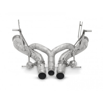 Tubi Style Straight Pipes Exhaust with Valve for Lamborghini Aventador LP740-4 S - TSLAAVEC16.001.AT