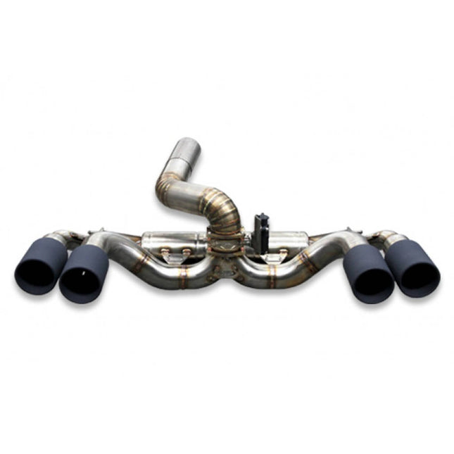 Tubi Style TSBMWM2C16.001.AV Rear Exhaust with OE Valve for BMW M2 (F87)
