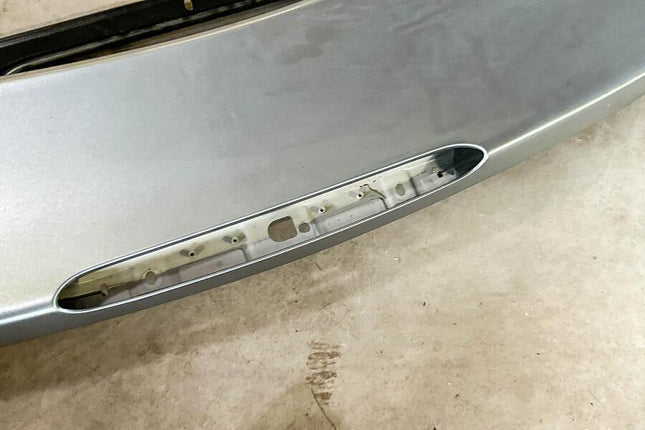 Ferrari 488 Spider Rear Spoiler, ADA Version, Painted Silver, OEM, Part Number 87180711