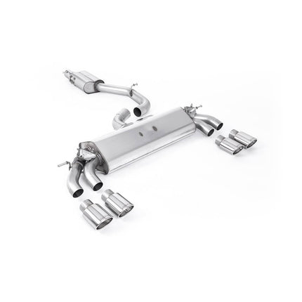 Milltek SSXAU777 Cat-Back Exhaust for Audi S3 8V.2 3-Door 2.0 TFSI Quattro (GPF, 2019-2020)