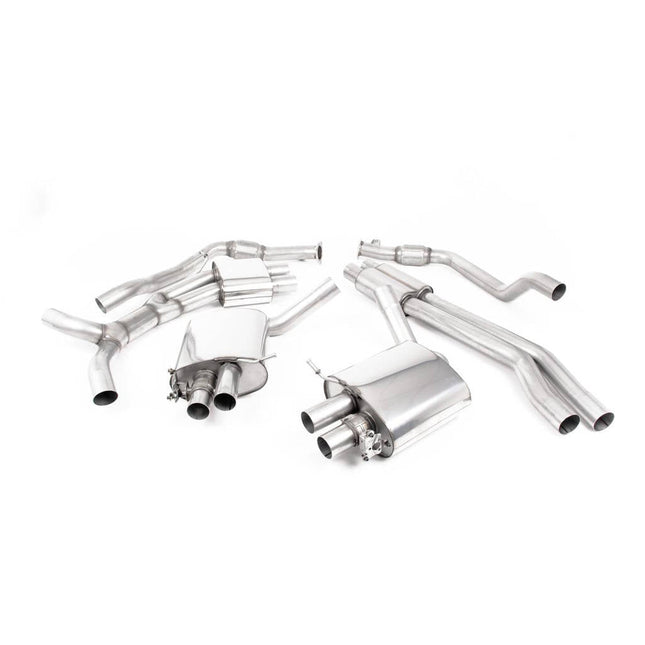 Milltek SSXAU806 Cat-Back Exhaust for Audi RS4 B9 2.9 V6 Turbo Avant (Non-OPF/GPF)