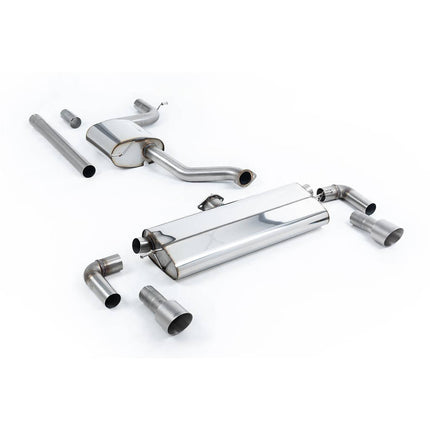 Milltek SSXVW525 Cat-Back Exhaust for VW Golf Mk7.5 1.5 TSI Evo GT & R-Line (2017-2021)