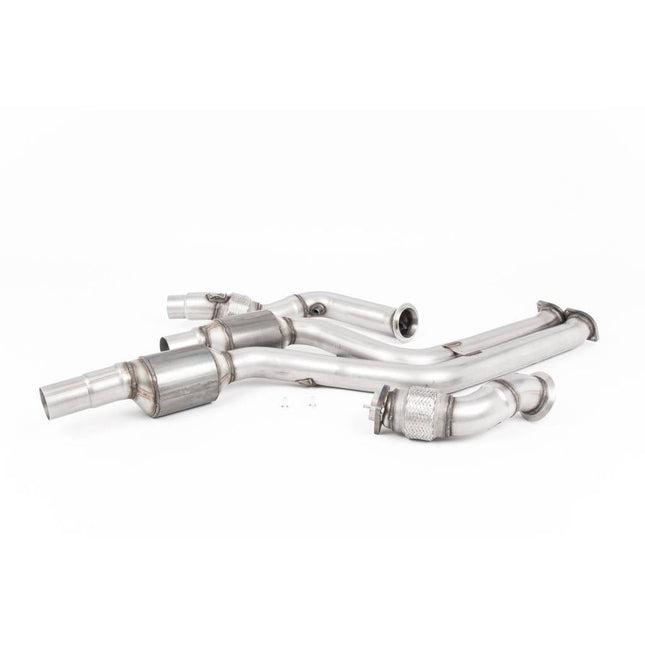 Milltek SSXBM1093 Large Bore Downpipes for BMW M2 Competition F87