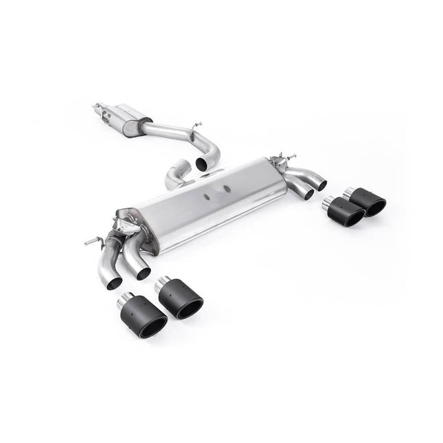 Milltek SSXAU780 Cat-Back Exhaust for Audi S3 2.0 TFSI Quattro 3-Door 8V.2 Carbon Jet