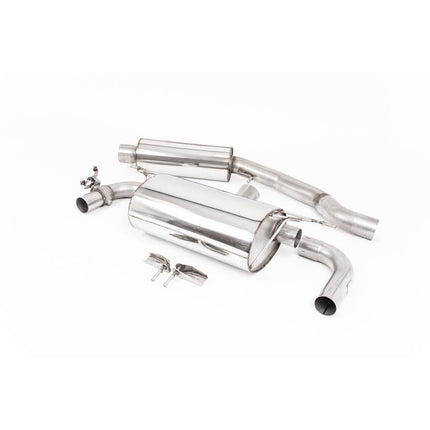 Milltek SSXBM1113 Cat-Back Exhaust with Brushed Titanium GT-90 Tips for BMW M140i F20/F21 LCI OPF (2019-2020)