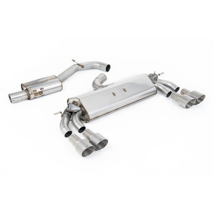 Milltek SSXAU785 Filter-Back Exhaust for Audi S3 Sportback (8V.2 GPF)