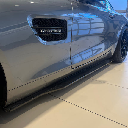 Zefer Performance Carbon Fiber Side Skirts for Mercedes-AMG GT / GT S / GT C, image 4