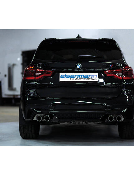 Eisenmann B3344.21024 Race Rear Muffler for BMW X3M F97 and X4M F98
