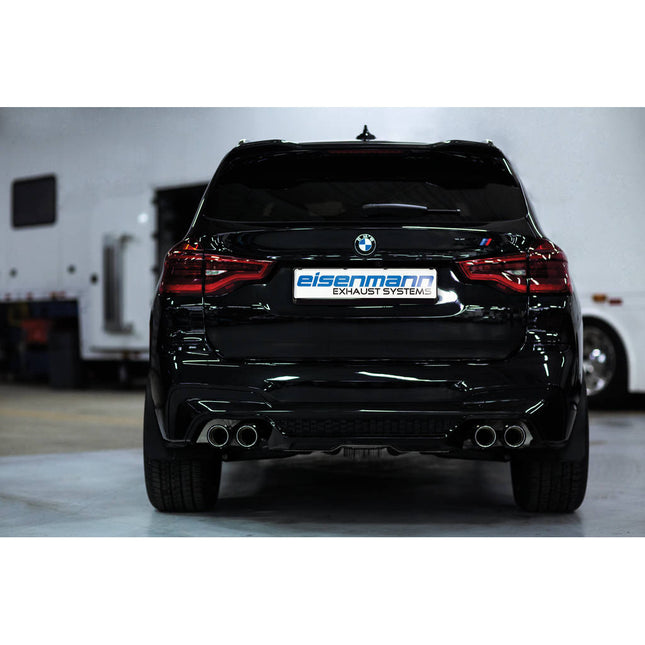 Eisenmann B3344.21024 Race Rear Muffler for BMW X3M F97 and X4M F98