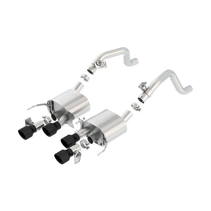 Borla 11856CB ATAK Axle-Back Exhaust for Chevrolet Corvette C7 6.2L (2014-2019)