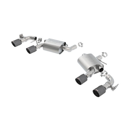 Borla 11924CFBA S-Type Axle-Back Exhaust for Chevrolet Camaro SS/LT1 6.2L V8