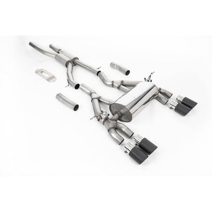 Milltek SSXBM1121 Cat-Back Exhaust for BMW M3 F80 & M4 F82/F83 (OPF/GPF) Carbon Jet