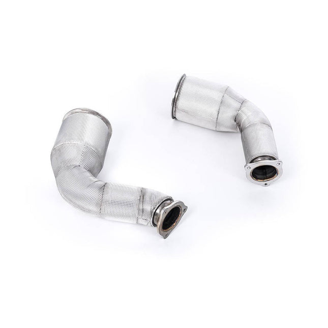 Milltek SSXAU820 Large-Bore Downpipe and De-Cat for Audi RS4 and RS5 B9 2.9 V6 Turbo OPF/GPF