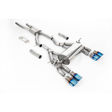 Milltek SSXBM1120 Cat-Back Exhaust for BMW M3 (F80) & M4 (F82/F83) — OPF/GPF