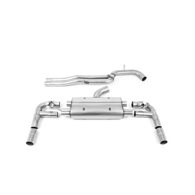 Milltek SSXAU894 Cat-Back Exhaust for Audi RS3 Saloon 400PS (8V Non-GPF)
