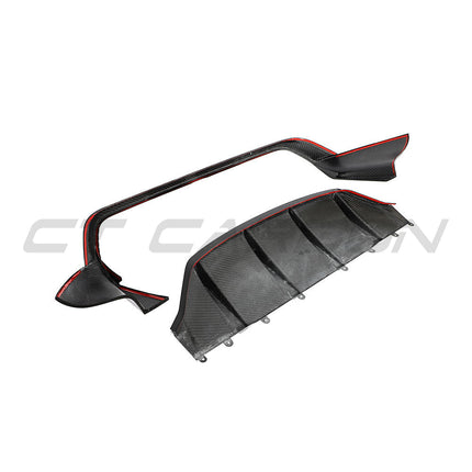 Porsche Taycan Carbon Fibre Diffuser CT5482