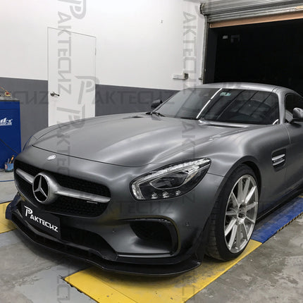 Paktechz Carbon Fiber Front Lip Ver.1 for Mercedes-AMG GT / GT S C190 2015-2017, image 2