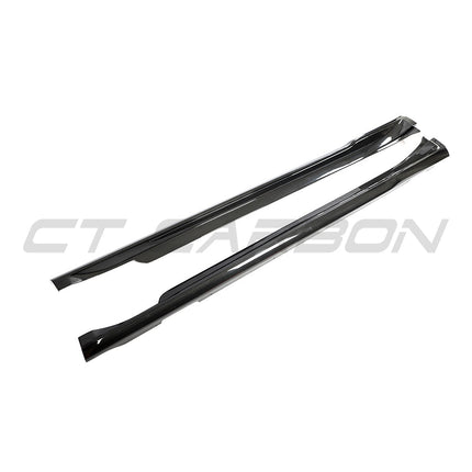 Porsche Taycan Carbon Fibre Side Skirts CT5483
