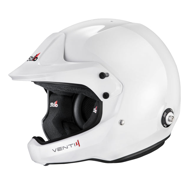Stilo Venti4 WRC Composite Open Face Racing Helmet White (FIA 8859-2024, Snell SA2025) (AA0224BG2X-0101)