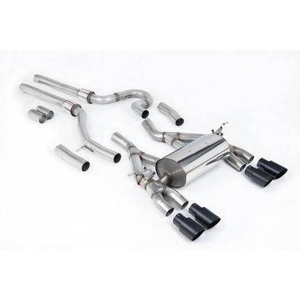 Milltek SSXBM1147 Cat-Back Exhaust for BMW M3 F80 & M4 F82/F83 Cerakote Black