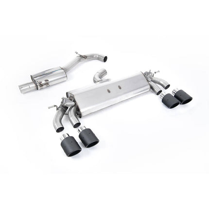 Milltek SSXVW581 Cat-Back Exhaust for VW Golf R Mk7.5 310PS Carbon Jet (Non-GPF)