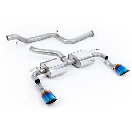 Milltek SSXFD340 Cat-Back Exhaust for Ford Focus Mk2 RS 2.5T 305PS (2009-2010)