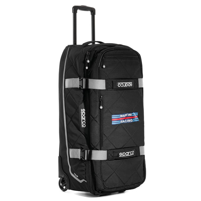 Sparco Martini Racing Tour Travel Bag - Black/Silver