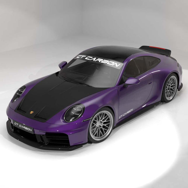 Porsche 992.2 Carrera carbon fibre kit V3 CT Design front