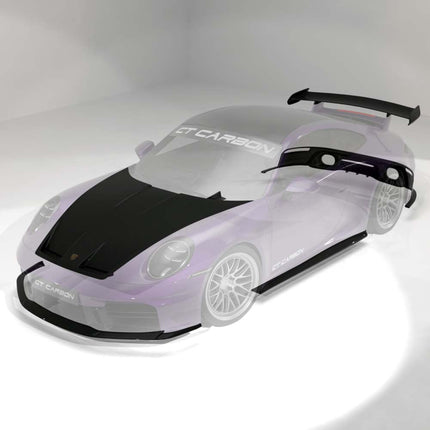 CT Carbon Porsche 992.2 Carrera Carbon Fibre Kit V1 rear diffuser