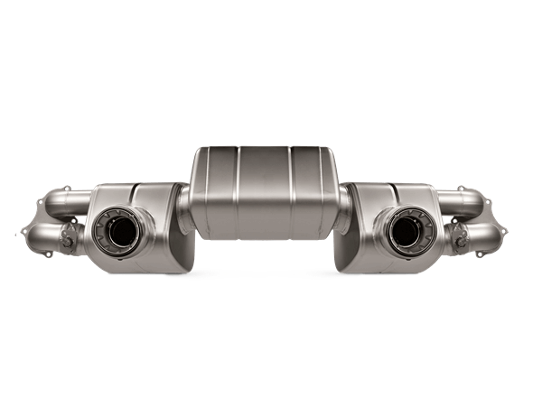 Akrapovic Slip-On Race Line Titanium Exhaust for Porsche 718 Cayman GTS 4.0 and Boxster GTS 4.0 2020 to 2024 (S-PO/TI/18/1)