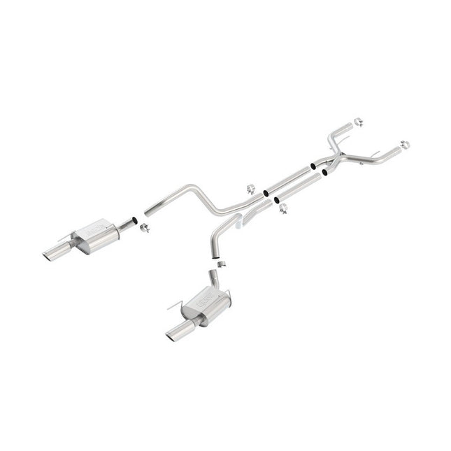 Borla 1014019 cat-back exhaust for Ford Mustang GT and GT500