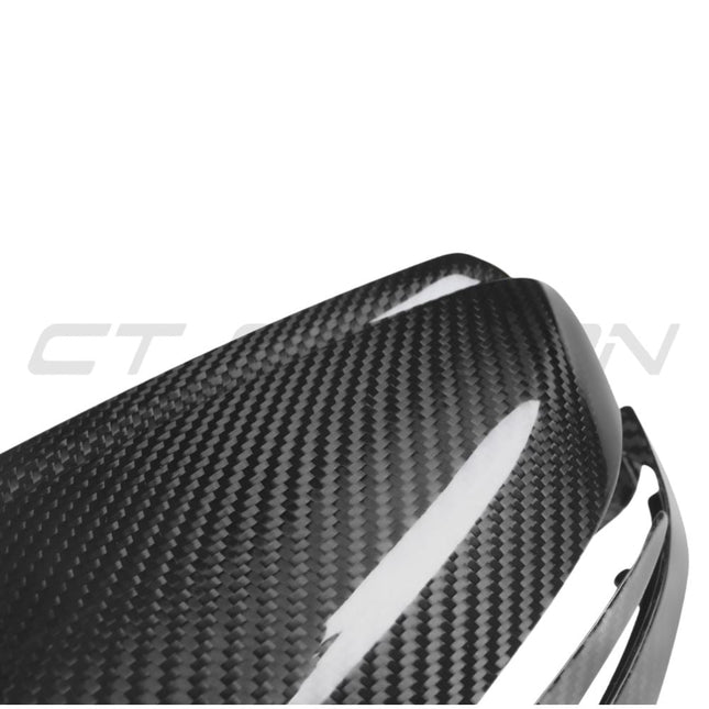 Mercedes G Class W463 carbon fibre mirror angle view