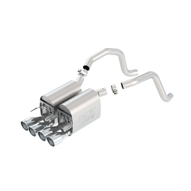 Borla 11816 Rear Section Exhaust for Chevrolet Corvette C6