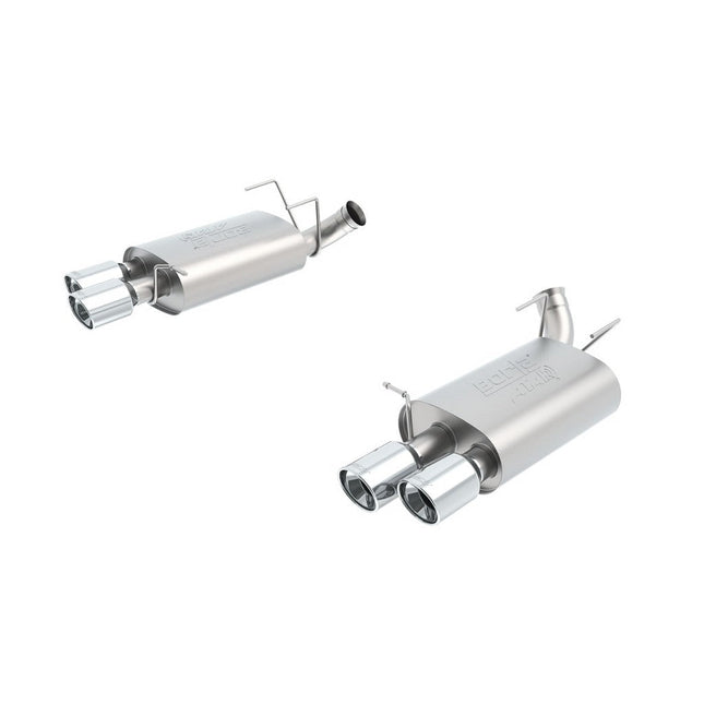 Borla 11831 ATAK Axle-Back Exhaust for Ford Mustang Shelby GT500 5.8 V8 (2013-2014)