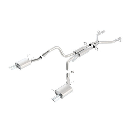 Borla 140389 Cat-Back Exhaust for Ford Mustang GT and Shelby GT500