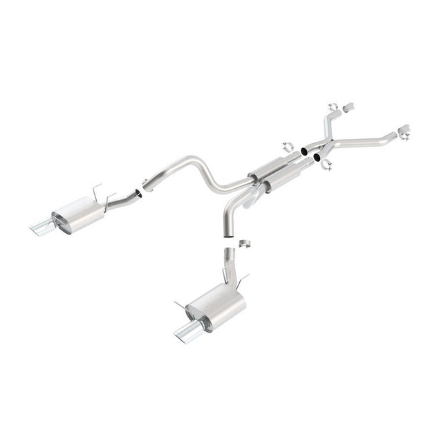 Borla 140389 Cat-Back Exhaust for Ford Mustang GT and Shelby GT500