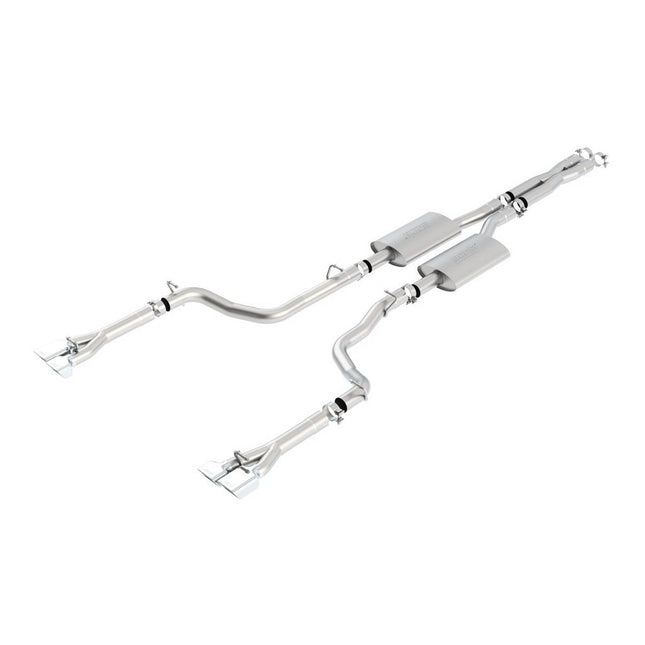 Borla 140435 S-Type Cat-Back Exhaust for Dodge Challenger SRT-8 6.4L (2011)