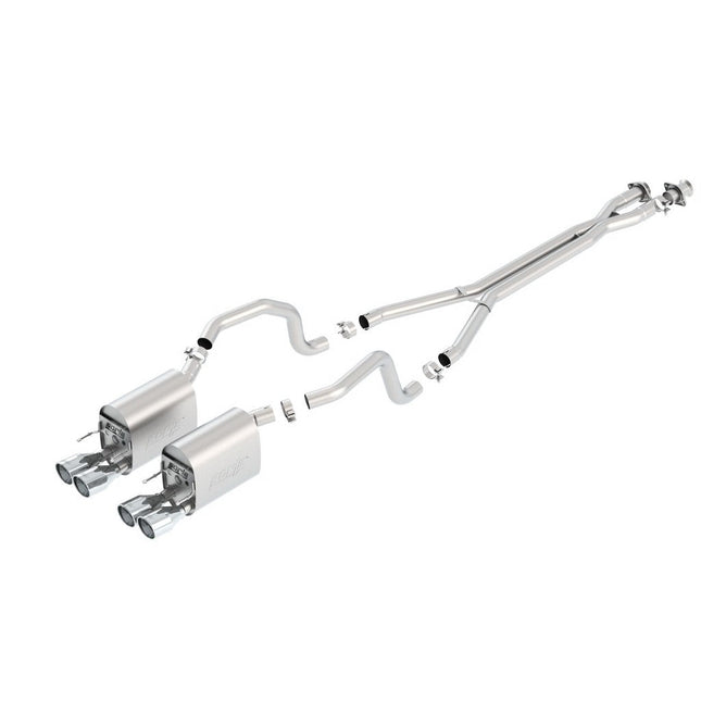 Borla 140440 Cat-Back Exhaust for Chevrolet Corvette C6 6.2