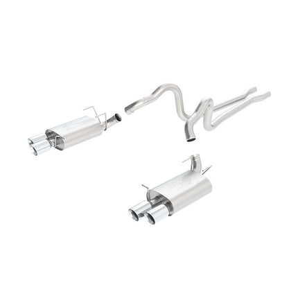 Borla 140501 Cat-Back for Ford Mustang Shelby GT500