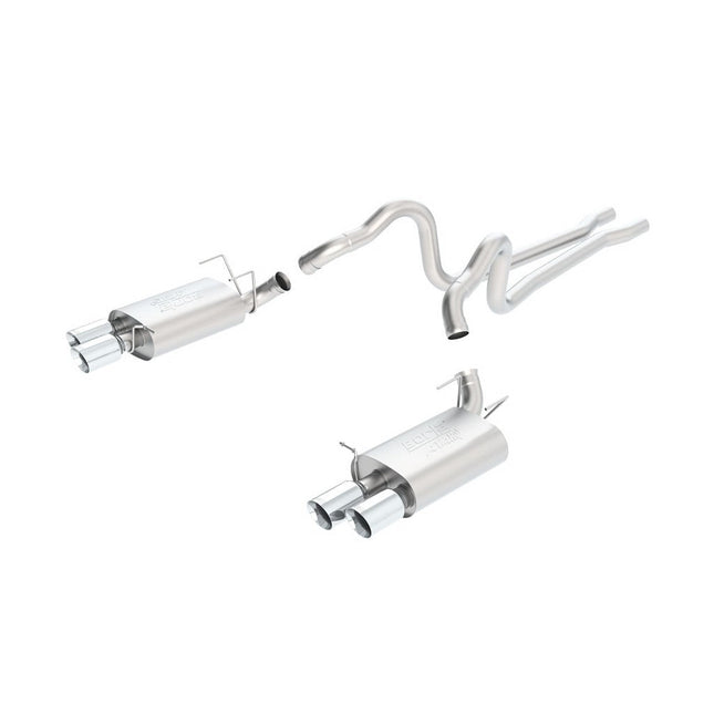 Borla 140501 Cat-Back for Ford Mustang Shelby GT500